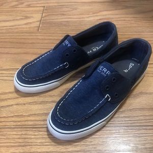 Women’s Navy Sperry Boat Shoes